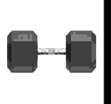 Гантель гексагональная UNIX Fit обрезиненная 37,5 кг / шт. - 6